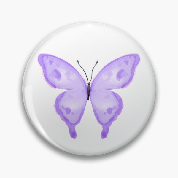 Aperçu de l'œuvre Illustration de papillon aquarelle violet créée et vendue par ChriseryMerch.