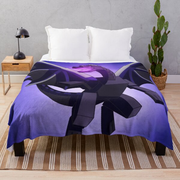 Minecraft Ender Dragon Throw Blanket