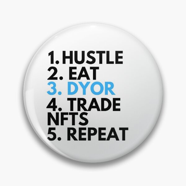 Item preview, Eat Sleep NFT Repeat - Hustle DYOR Trade NFTs designed and sold by nft-millionaire.