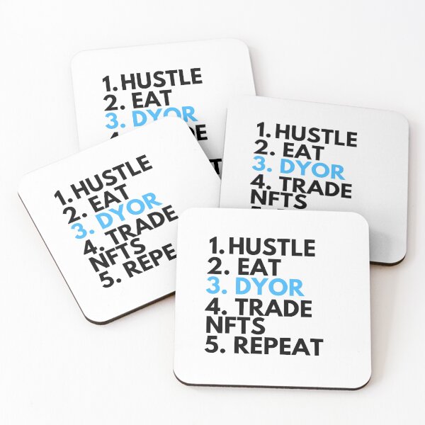 Item preview, Eat Sleep NFT Repeat - Hustle DYOR Trade NFTs designed and sold by nft-millionaire.