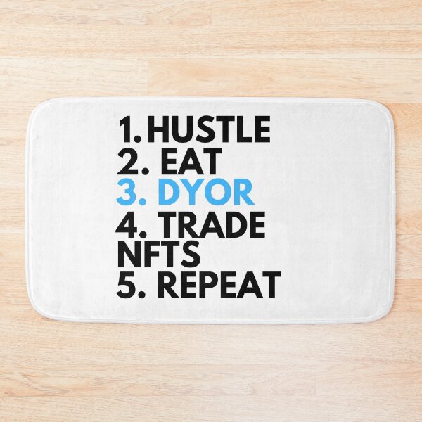 Item preview, Eat Sleep NFT Repeat - Hustle DYOR Trade NFTs designed and sold by nft-millionaire.
