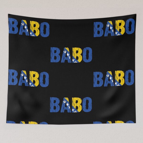 Item preview, Babo Bosnian Dad Father Bosnia Flag Distressed designed and sold by Nirvanibex.