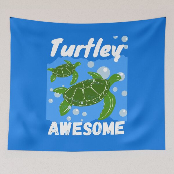 Item preview, Turtley awesome - Animal Puns designed and sold by BronikowskiART.