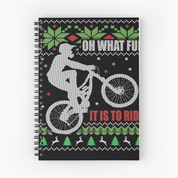 Artikelvorschau, Mountainbike Ugly Christmas Mountainbiken entworfen und verkauft von CarlFio.