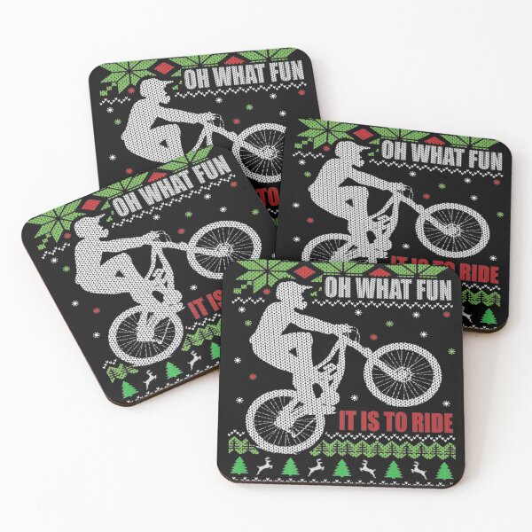 Item preview, Mountain Bike Ugly Christmas Mountain Biking  designed and sold by CarlFio.