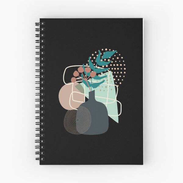 Item preview, Stylish Abstract Floral Drawing Modern Art Illustration designed and sold by Paula Helit.