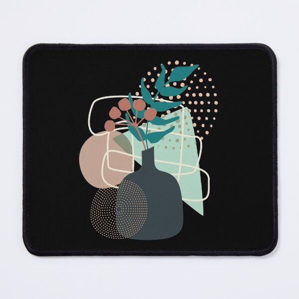 Item preview, Stylish Abstract Floral Drawing Modern Art Illustration designed and sold by Paula Helit.