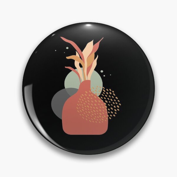 Item preview, Stylish Abstract Floral Drawing Modern Art Illustration designed and sold by Paula Helit.