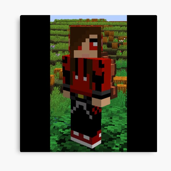 Minecraft Skin Canvas Prints for Sale | Redbubble