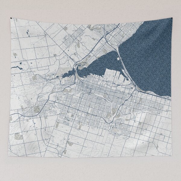 Item preview, Hamilton City Map of Ontario, Canada - Coastal designed and sold by deMAP.