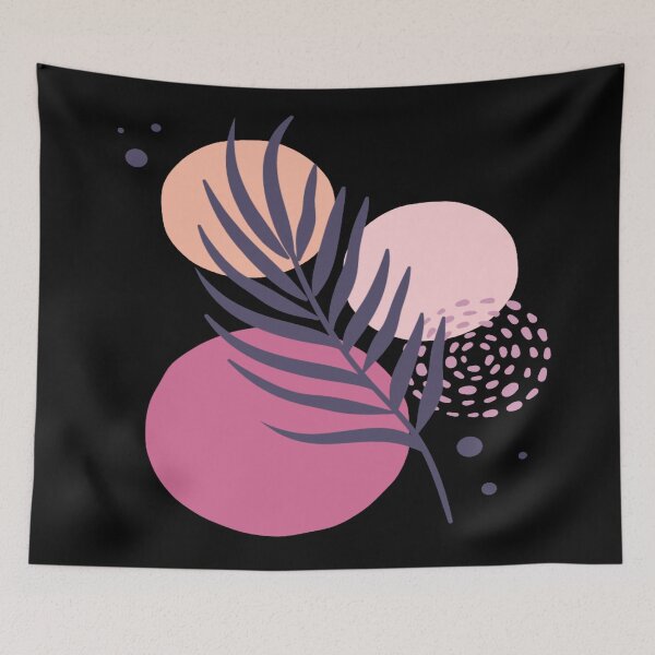 Item preview, Stylish Abstract Floral Drawing Modern Art Illustration designed and sold by Paula Helit.