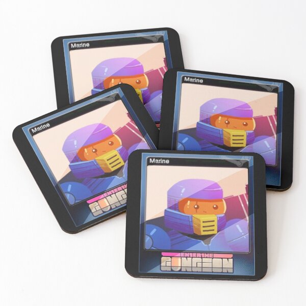Item preview, Enter The Gungeon - Marine designed and sold by Sevval123.