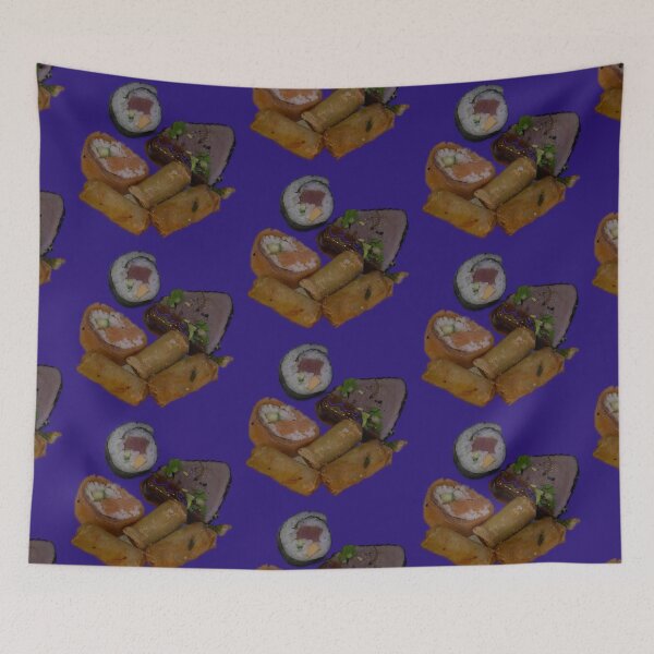 Item preview,  Sushi, spring rolls, meat designed and sold by Sternchen2789.