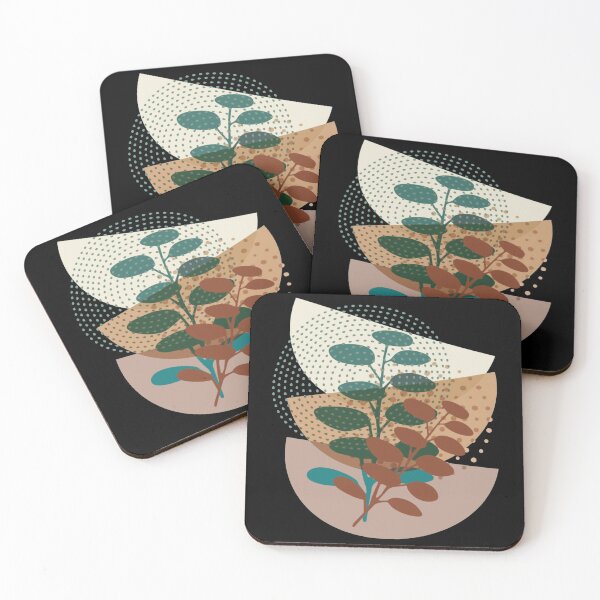 Item preview, Stylish Abstract Floral Drawing Modern Art Illustration designed and sold by Paula Helit.