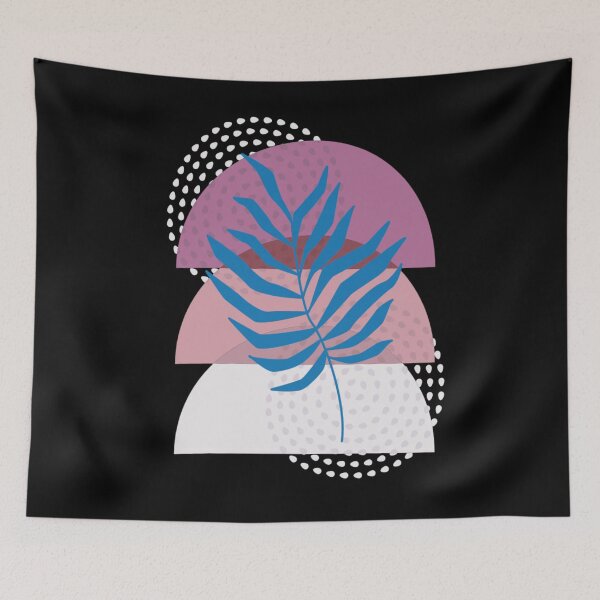 Item preview, Stylish Abstract Floral Drawing Modern Art Illustration designed and sold by Paula Helit.