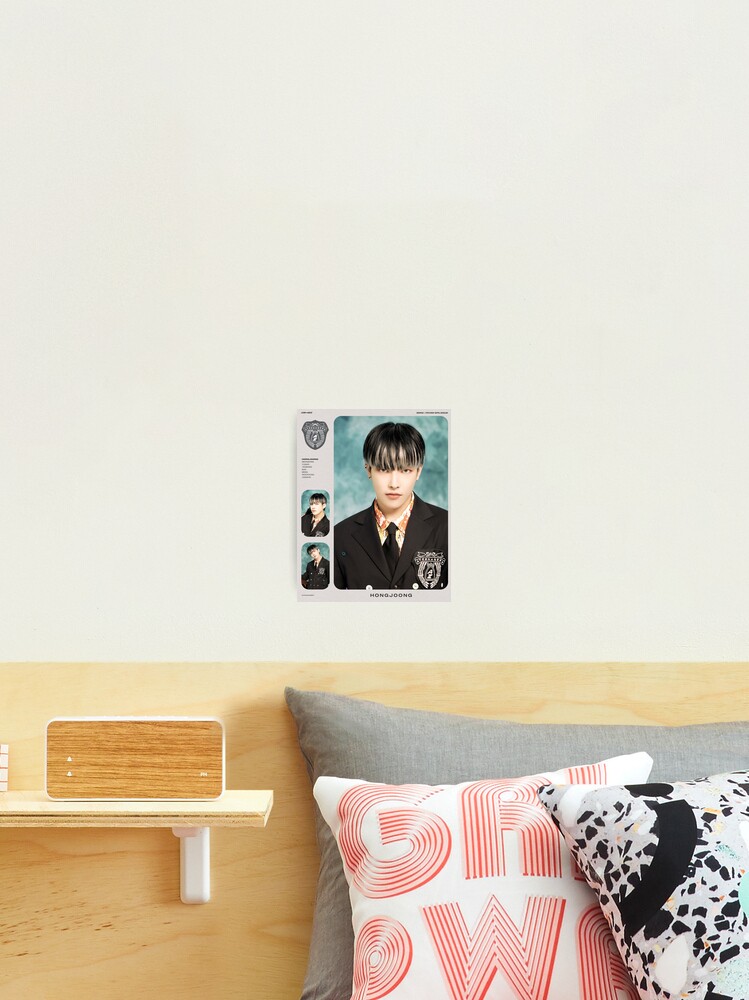 KPOP ATEEZ Poster Sticker Aesthetic Decor Poster Home Room Painting Wall  Stickers Hongjoong Seonghwa Yunho Fans Collection