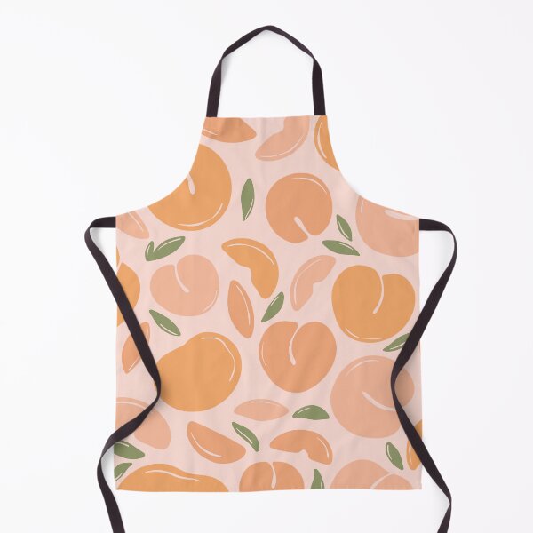 Item preview, Peach Romantic Pattern Fruits Boho designed and sold by trajeado14.