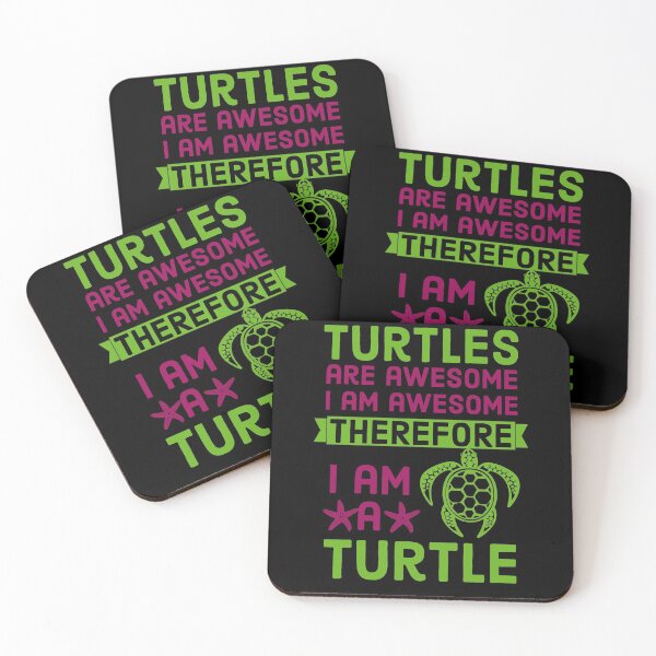 Item preview, Turtles Are Awesome. I am Awesome Therefore I am a Turtle designed and sold by Oussamamehenni.