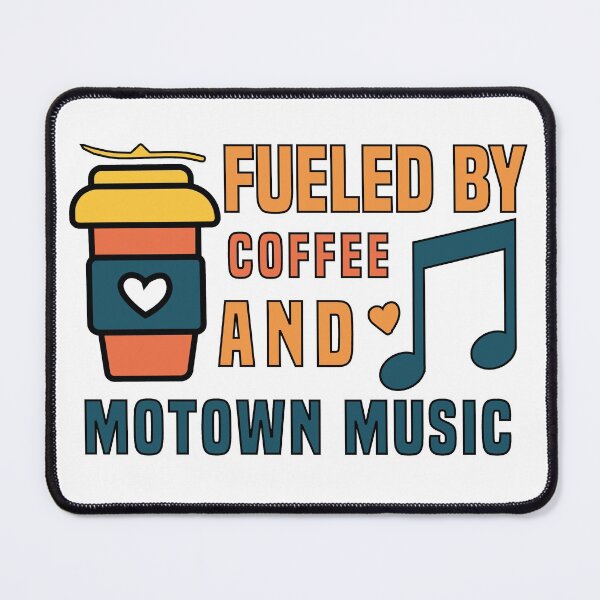 Item preview, fueled by coffee and motown music designed and sold by ONMON.