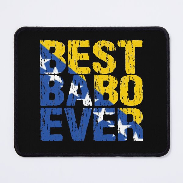 Item preview, Best Babo Ever Bosnian Dad Father Bosnia Flag Distressed designed and sold by Nirvanibex.