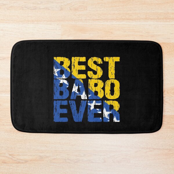 Item preview, Best Babo Ever Bosnian Dad Father Bosnia Flag Distressed designed and sold by Nirvanibex.