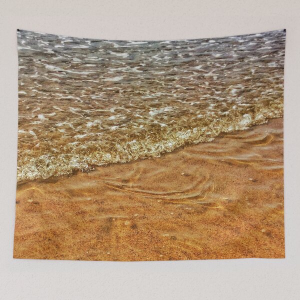 Item preview, Gentle Waves On Sandy Beach designed and sold by SarahJisri.