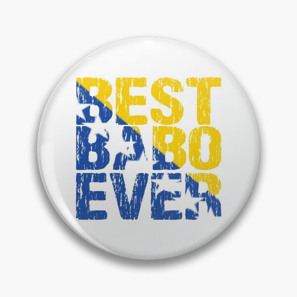 Item preview, Best Babo Ever Bosnian Dad Father Bosnia Flag Distressed designed and sold by Nirvanibex.