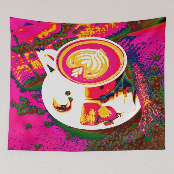 Item preview, Coffee is my Pinky Valentine designed and sold by PrintArtLK.