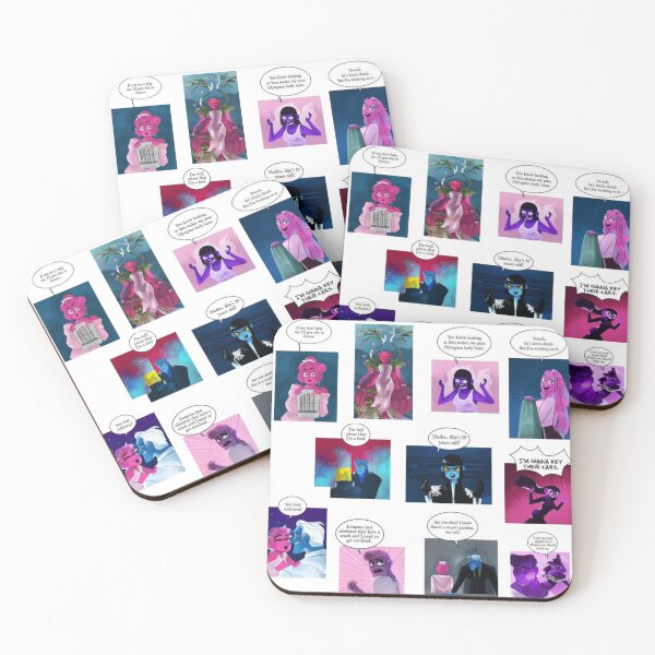 Item preview, Lore Olympus Memorable Moments Webtoon Art Sticker/Magnet Value Pack #2 designed and sold by stareve.