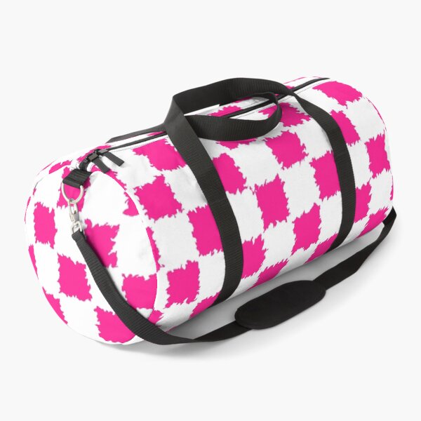 Item preview, Furry Pink small Checkered Pattern designed and sold by EmmiLooArt.