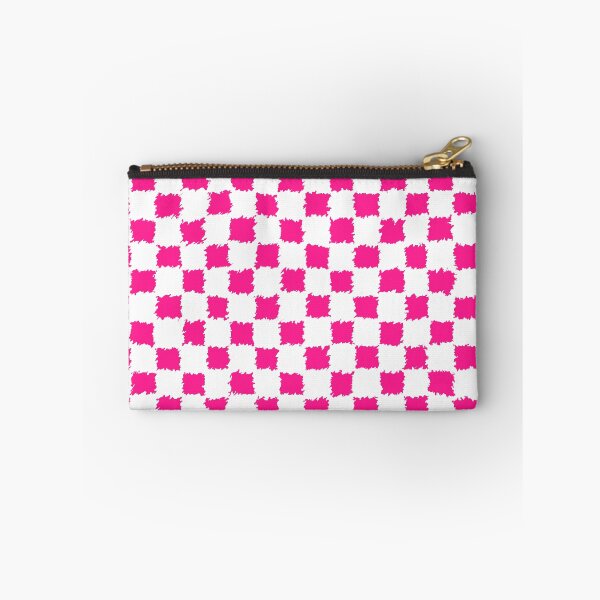 Item preview, Furry Pink small Checkered Pattern designed and sold by EmmiLooArt.