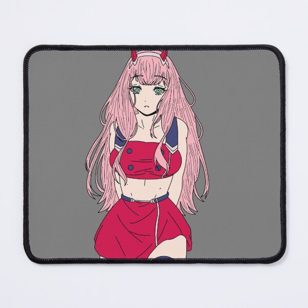 Item preview, Darling Of The Franxx Zero Two (black outline version) designed and sold by AmelieLacroix.