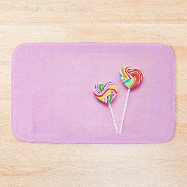Item preview, Blush Pink Candy Heart Lollipops  designed and sold by newburyboutique.