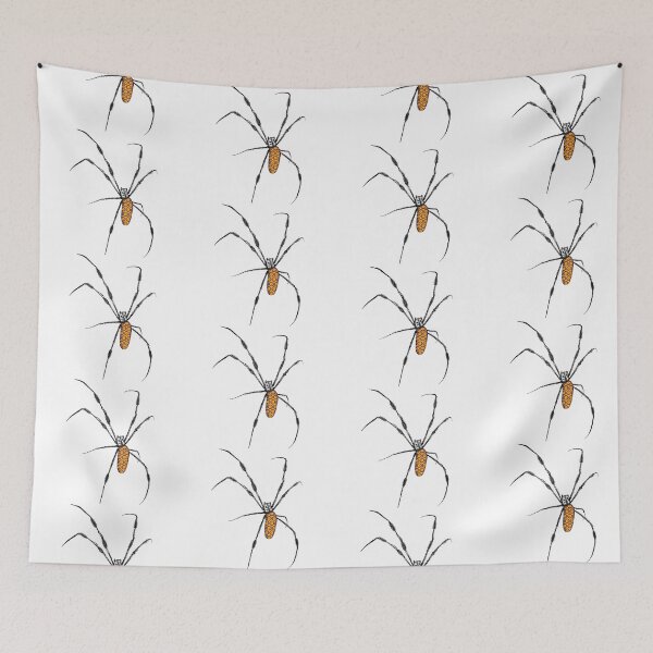 Item preview, Golden Orb Spider Shweshwe designed and sold by IMHD.