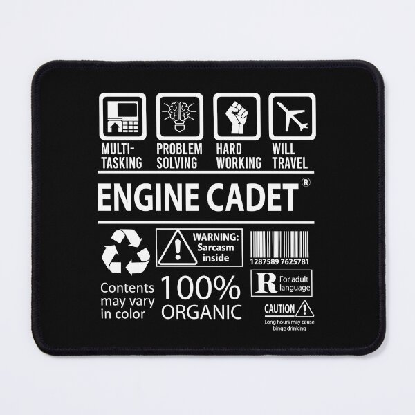 Item preview, Engine Cadet T Shirt - MultiTasking Certified Job Gift Item Tee designed and sold by andahanson.