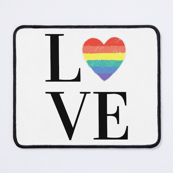 Item preview, Love - Rainbow Heart designed and sold by MightyFineGoods.