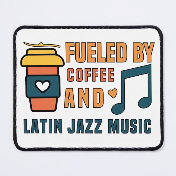 Item preview, fueled by coffee and latin jazz music designed and sold by Shorim.