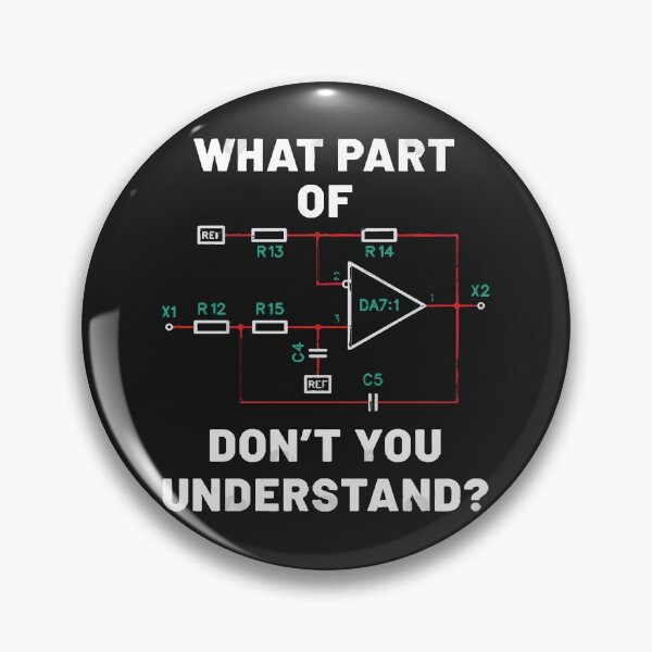Item preview, What part don&39;t you understand Electric circuit design designed and sold by ebonykacyji.