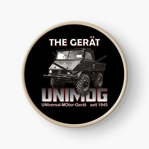 Artikelvorschau, DER GROSSE UNIMOG (UNIversal-MOtor-Gerät) – Oldschool auf Schwarz entworfen und verkauft von Groenendijk.