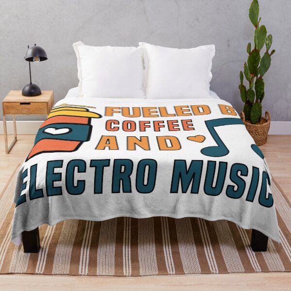 Item preview, fueled by coffee and electro music designed and sold by Shorim.