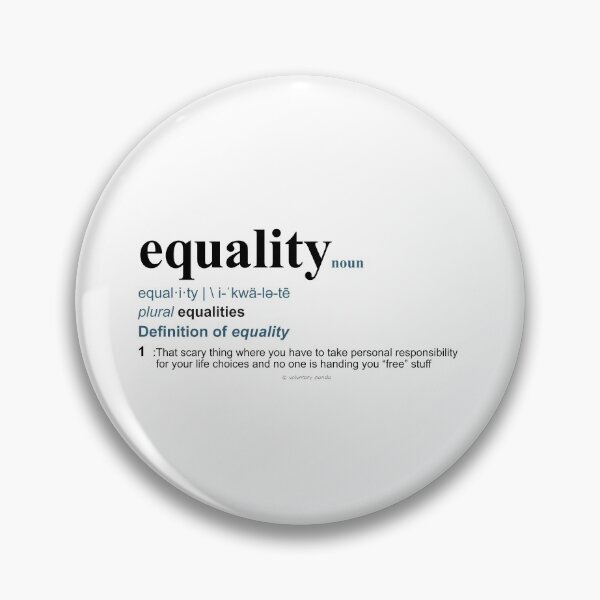 Item preview, Definition of “Equality” designed and sold by VoluntaryPanda.