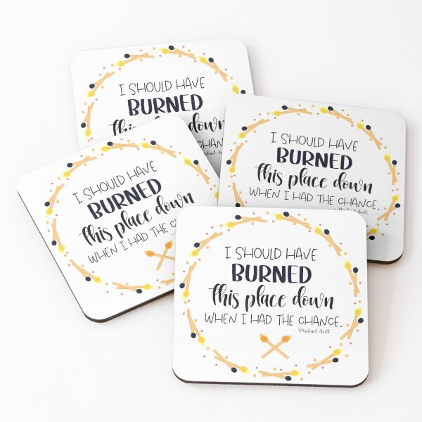 Item preview, I should have burned this place down when I had the chance.  designed and sold by MillieAndPekka.