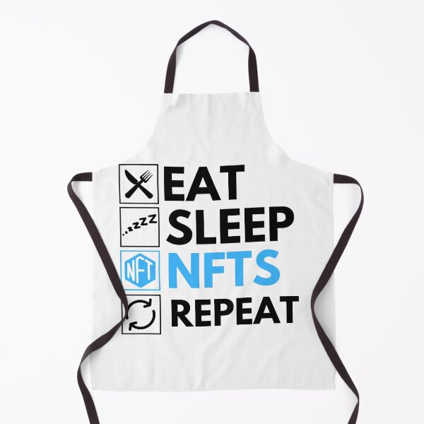 Item preview, Eat Sleep NFTs Repeat - Funny NFT Humor  designed and sold by nft-millionaire.
