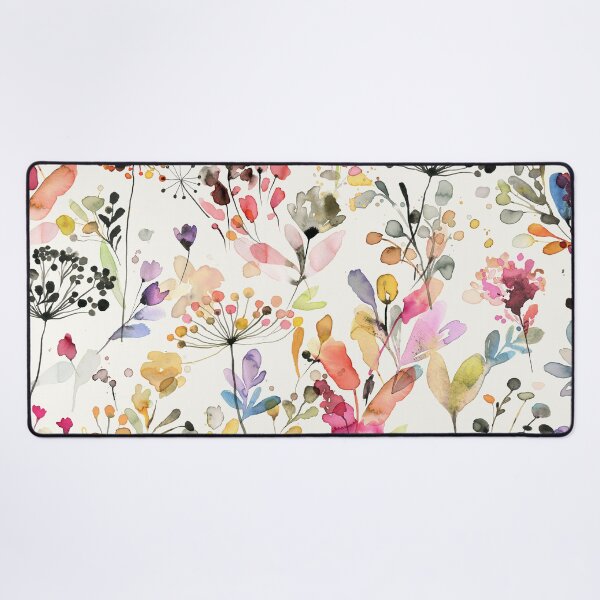 Wild grasses Small Desk Mat
