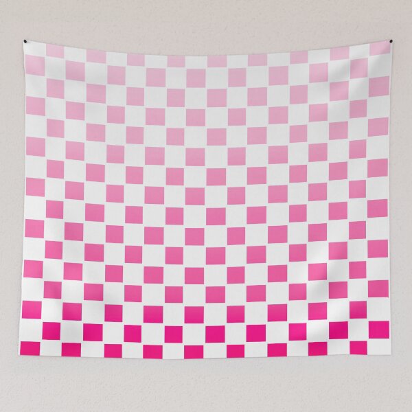Item preview, Pink ombré Checkered Pattern designed and sold by EmmiLooArt.