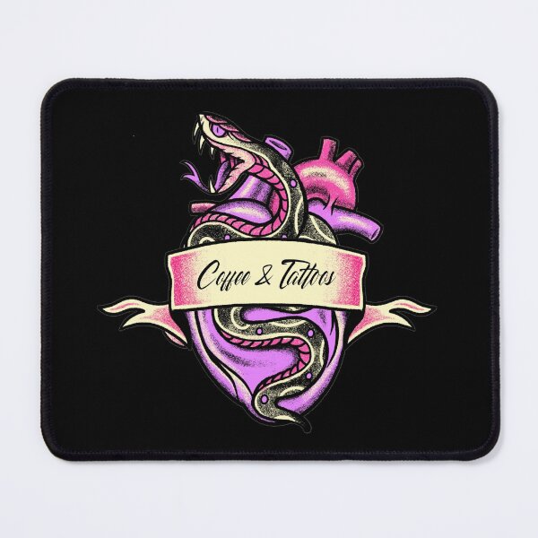 Item preview, Coffee And Tattoos - Caffeine Inked Gift designed and sold by Paula Helit.