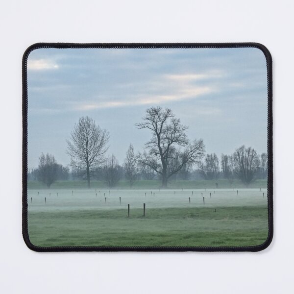 Item preview, Foggy winter landscape in the Flemish countryside designed and sold by xophotography.