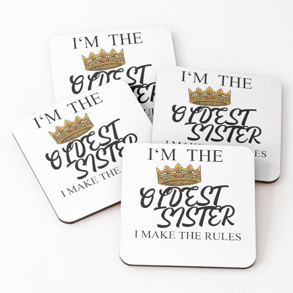 Item preview, I'm The Oldest Sister I Make The Rules designed and sold by Club7Studios.
