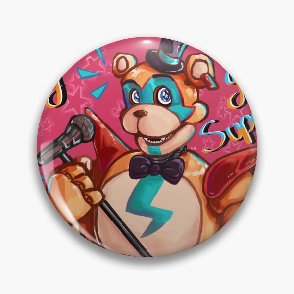 Item preview, Five Nights at Freddy's Security Breach Glamrock Freddy designed and sold by CodedCore.