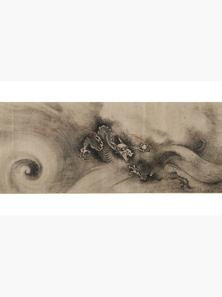 Dragon 4 (scroll painting c.1244) by Signifier